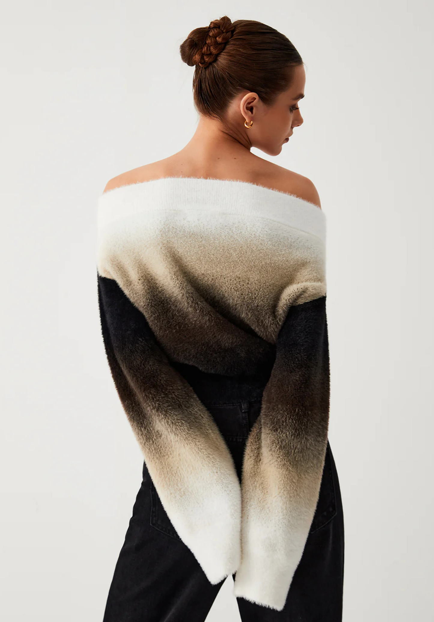 Degrade Örgü Kazak