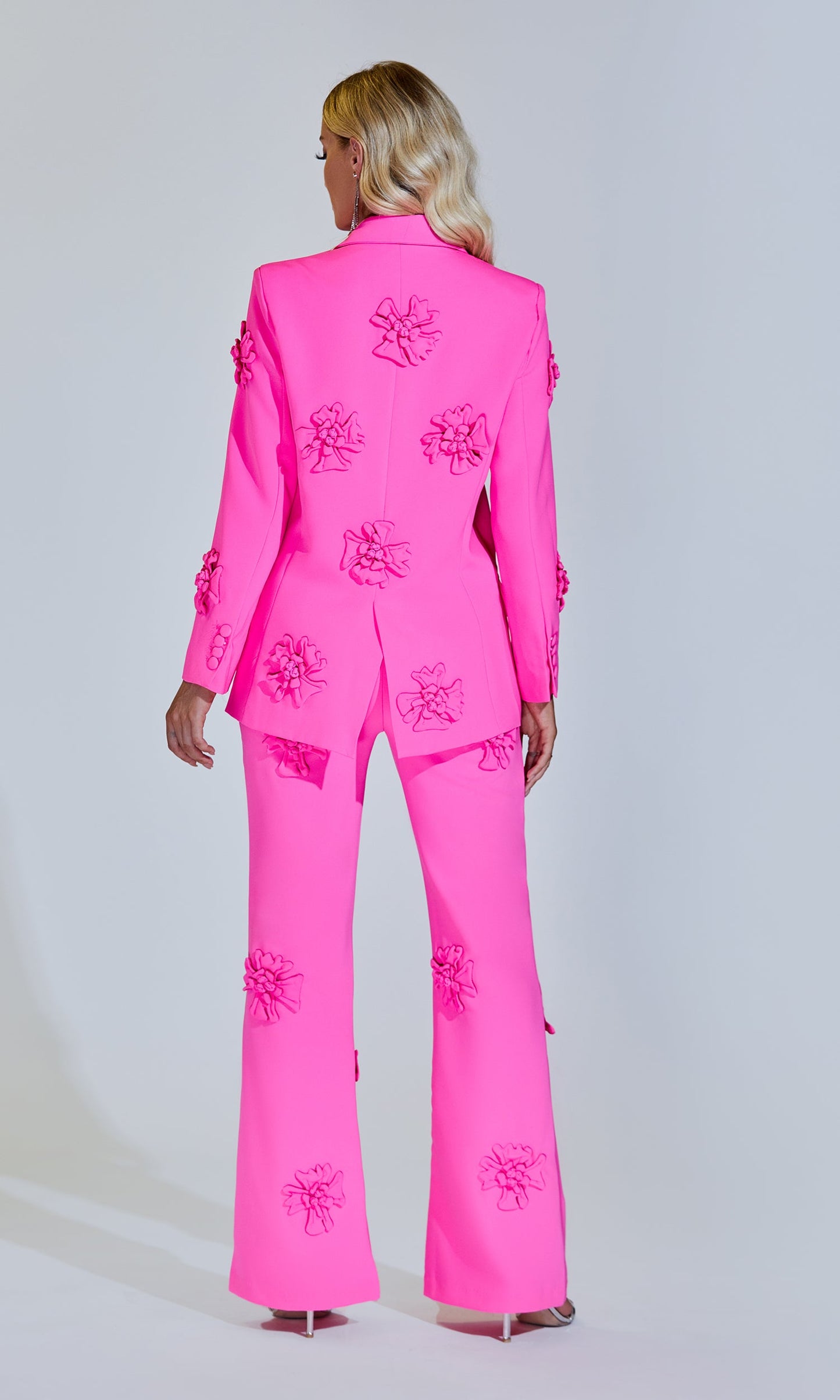 Aurelia Pembe Blazer Takımı