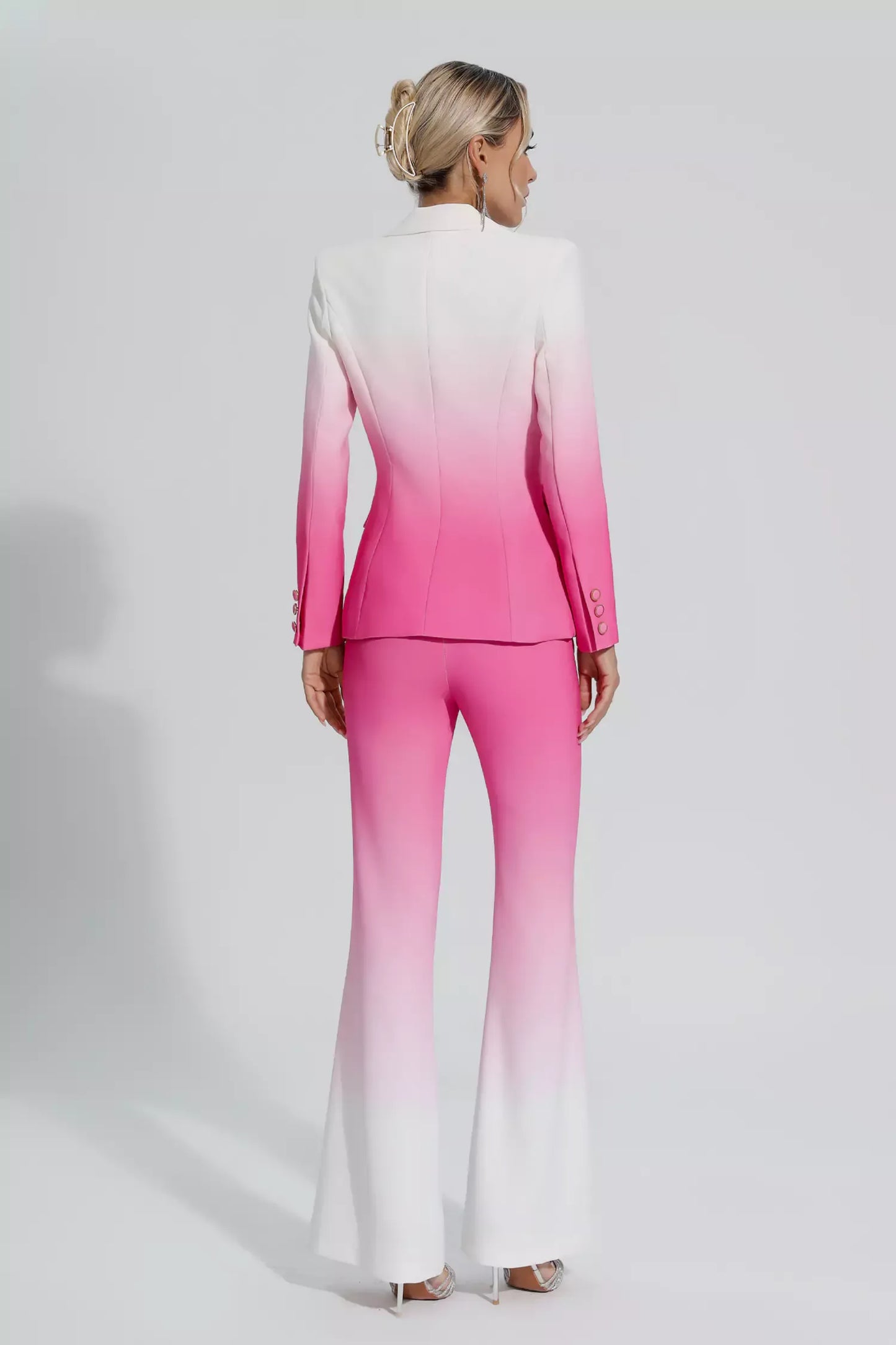 Anya Degrade Pembe Blazer Takımı