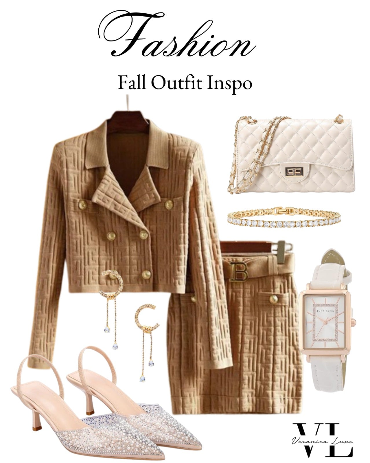 Kyle Örme Etek Takımı