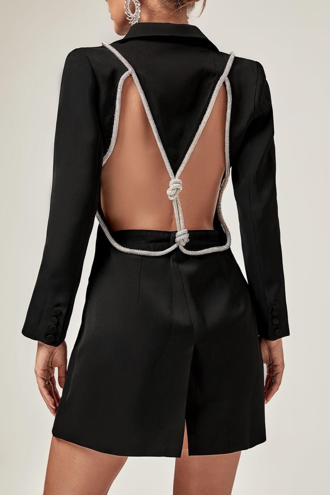 Juno Sırtı Açık Blazer