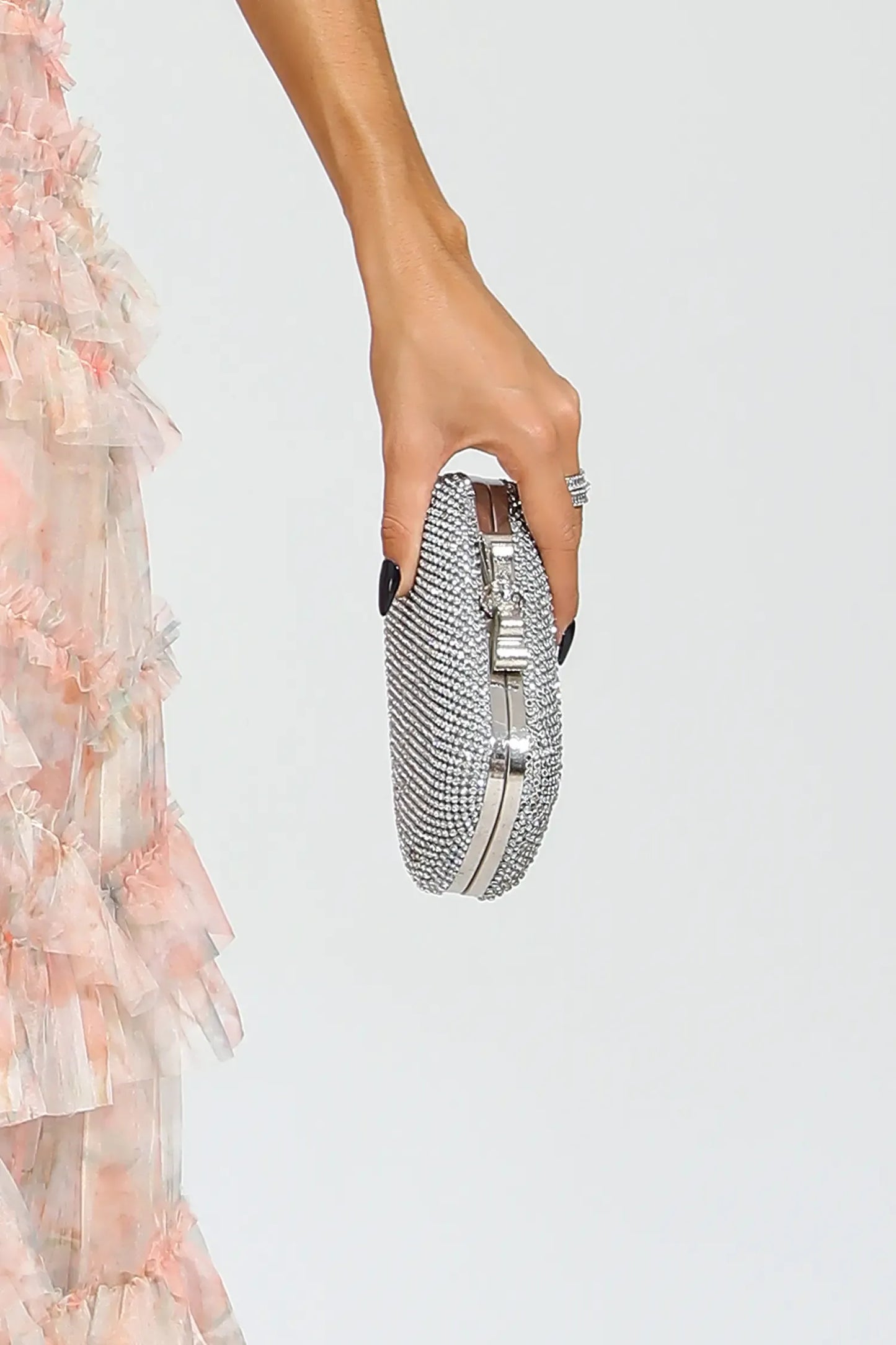 Carolynn Gümüş Elmas Çanta