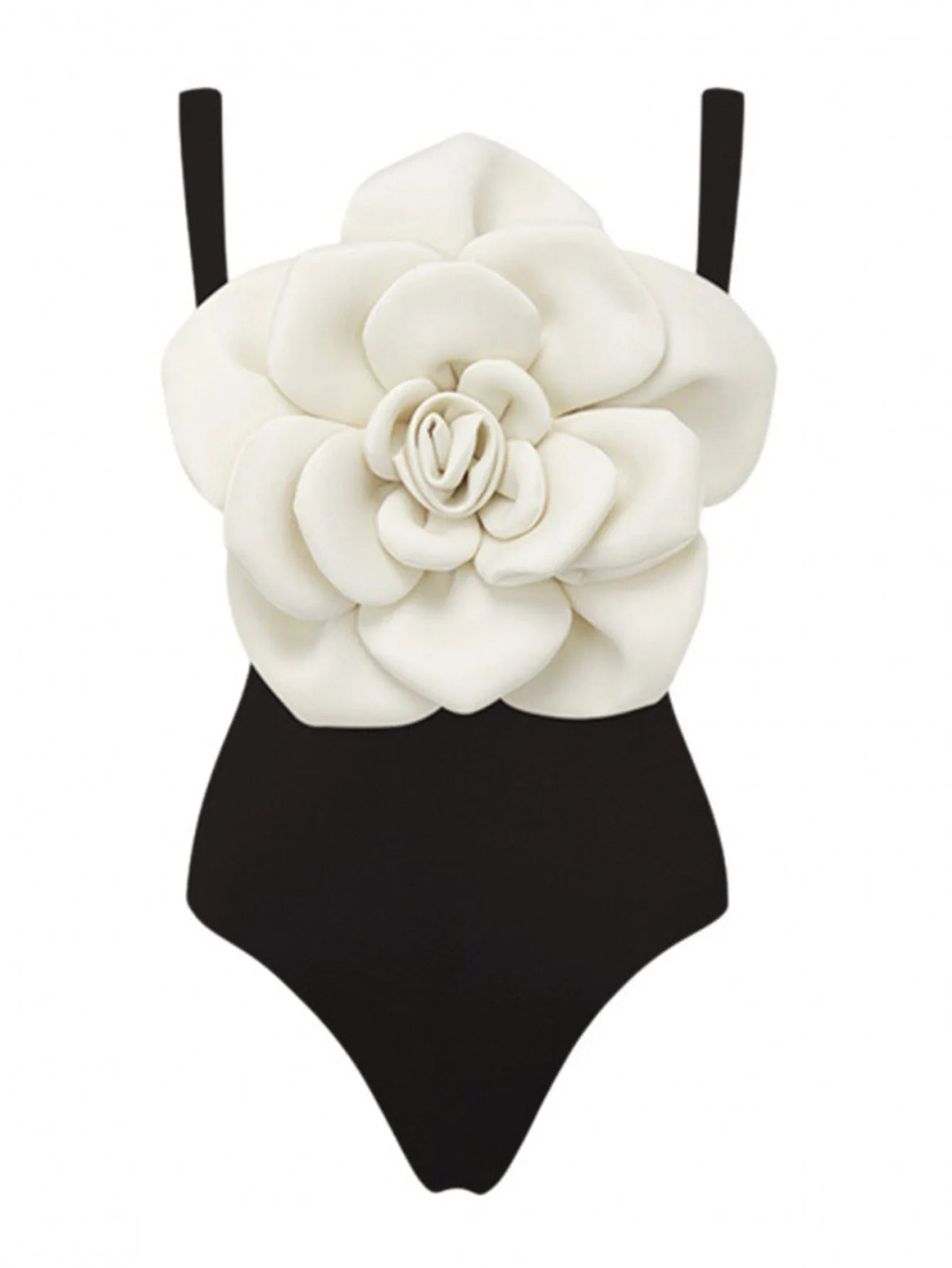 Çiçek Desenli Tek Parça Mayo