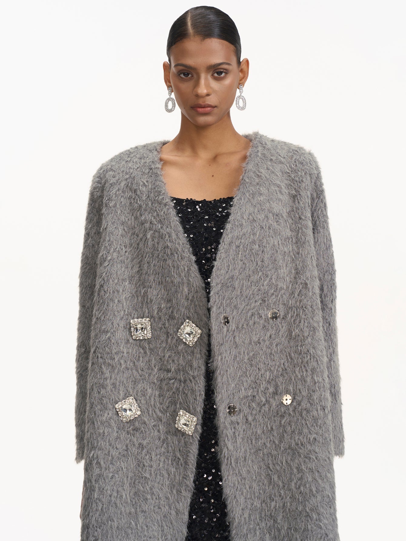 Lüks Şık Kruvaze Palto