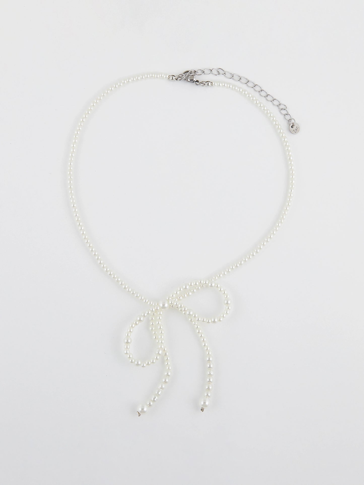 İnci Fiyonklu Gerdanlık Kolye