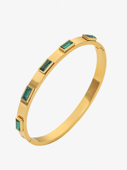 Antik Titanyum Çelik Bilezik