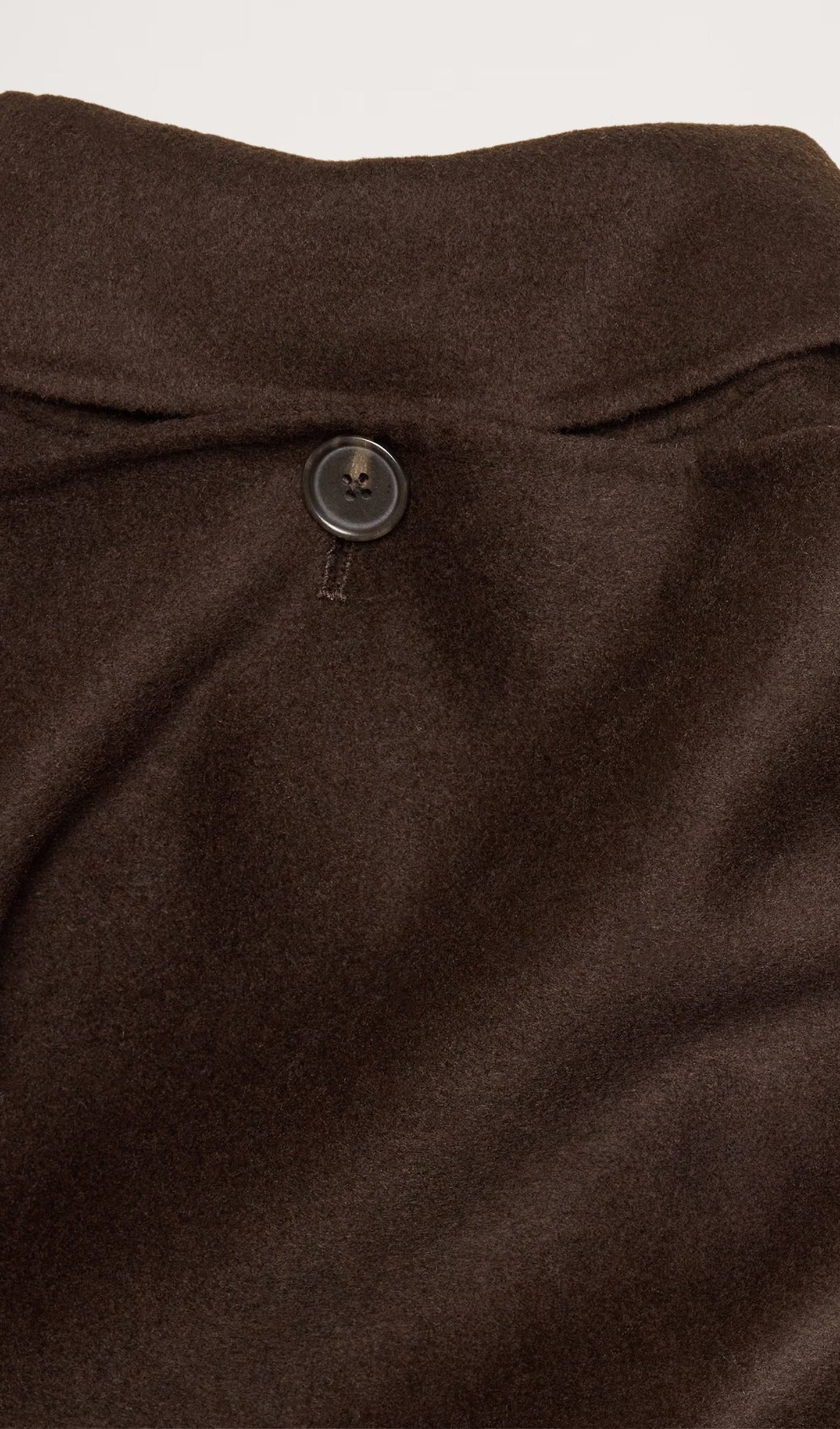 Büyük Boy Çift Yüzlü Pelerin Palto-Kahve