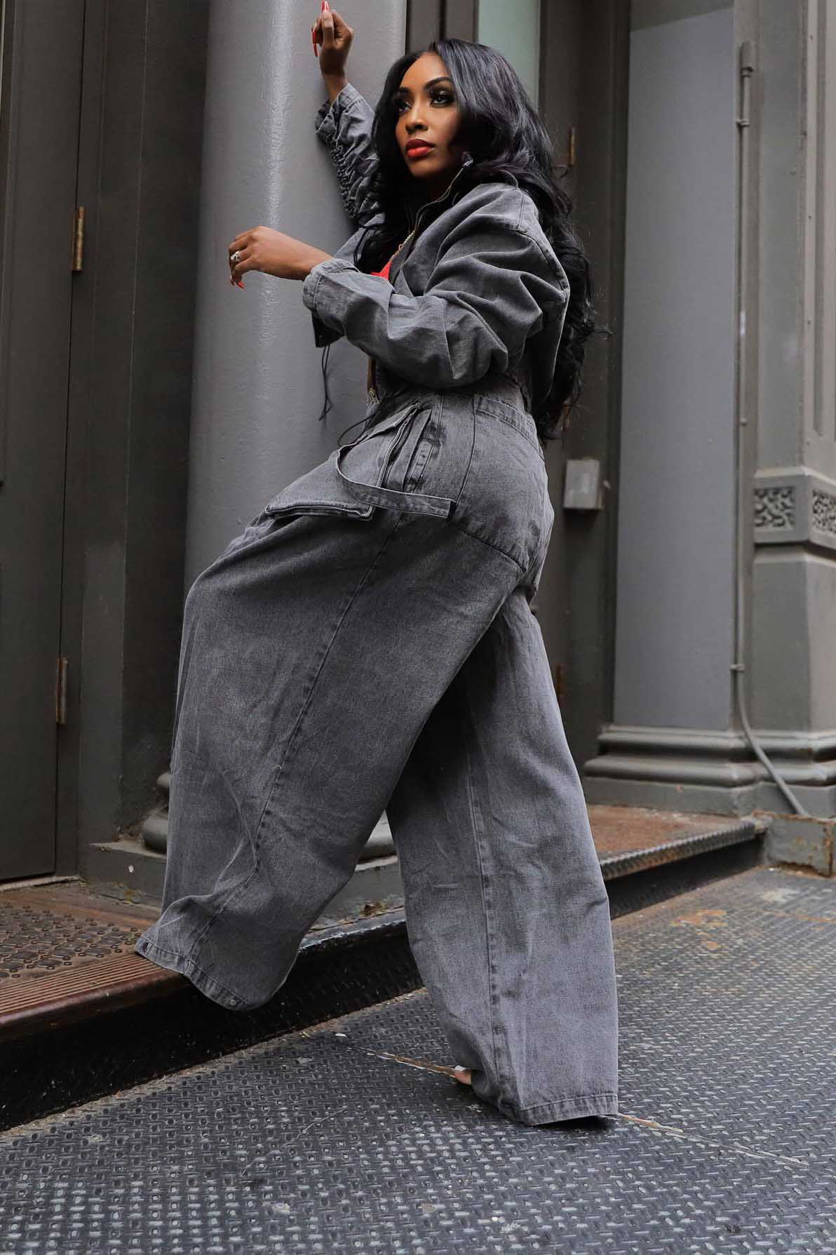 Soyut Geometrik Çizgi Baskı İki Parçalı Set