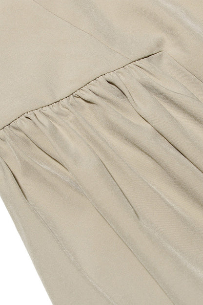 Askılı Seksi Midi Elbise