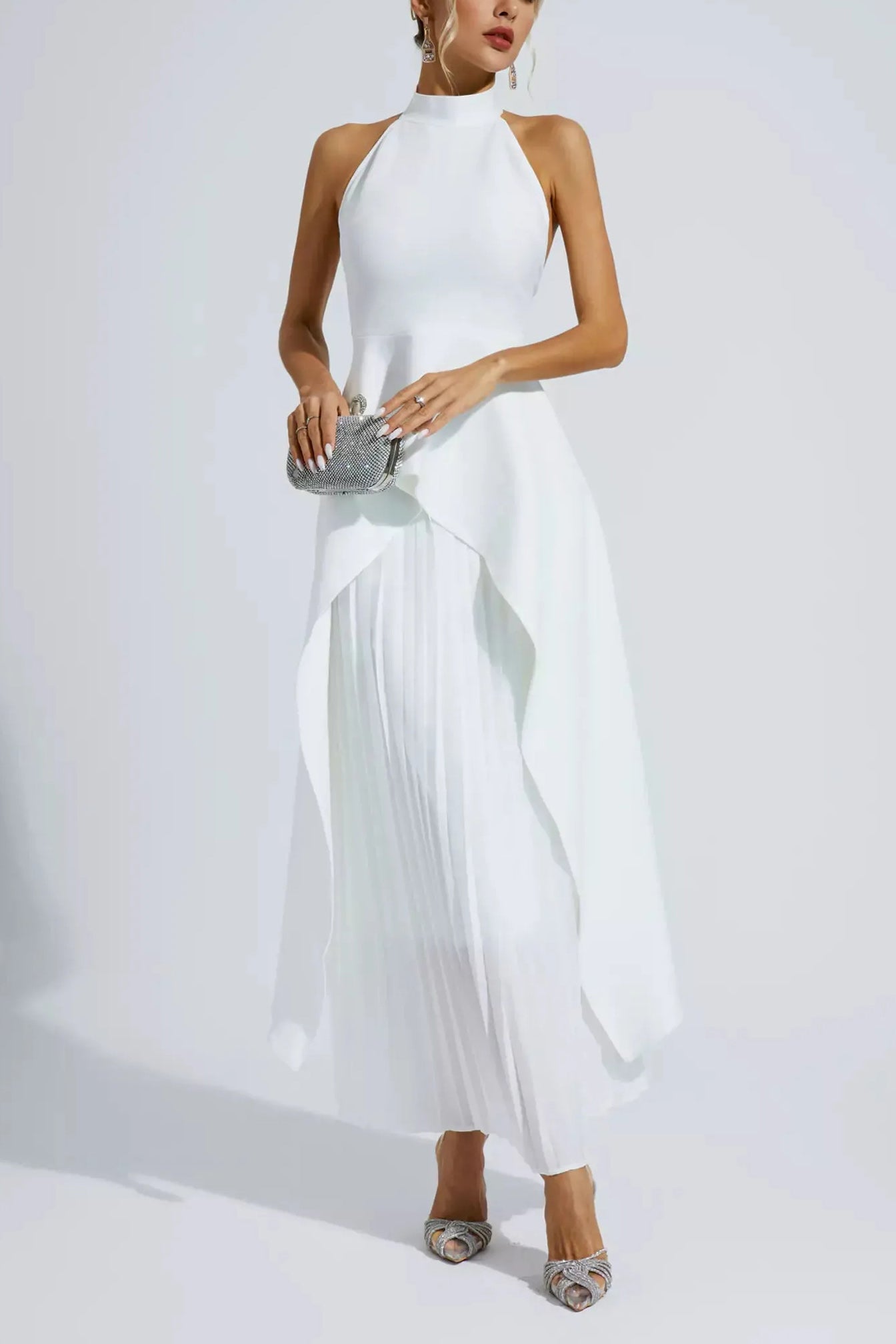 Kamryn Beyaz Düzensiz Takım