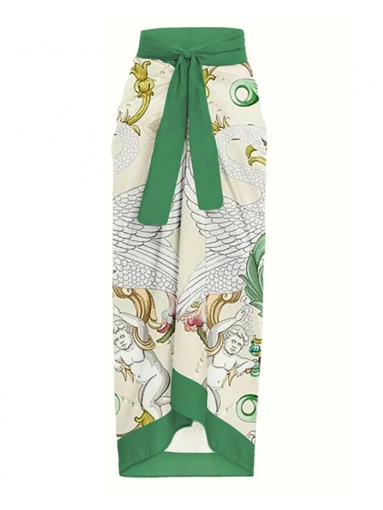 Egzotik Çiçek Mayo İki Parçalı Takım