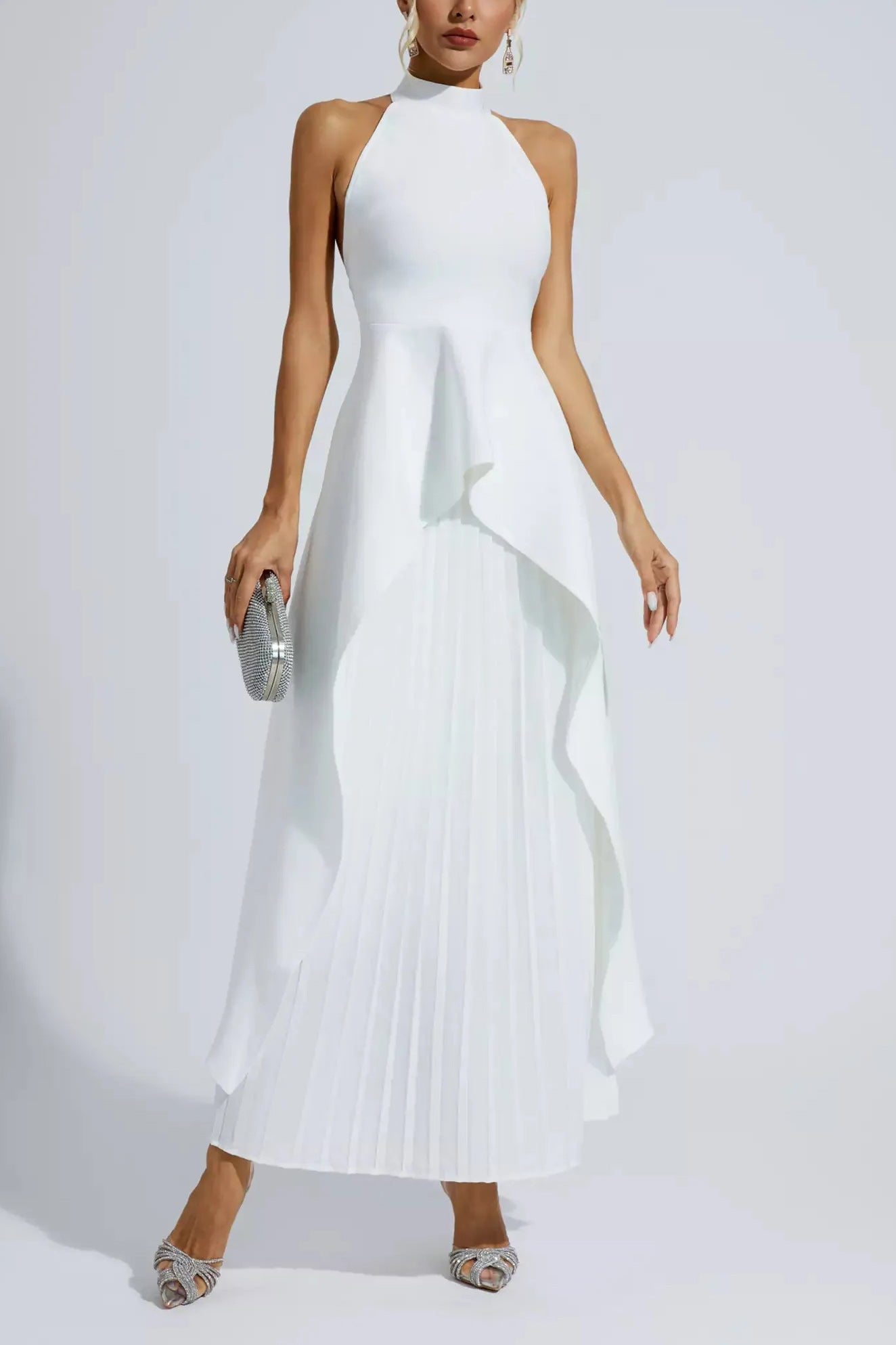 Kamryn Beyaz Düzensiz Takım