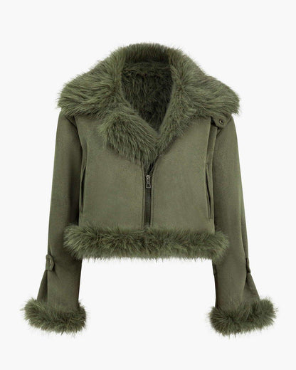 Cecilion -Kürk Kısa Ceket