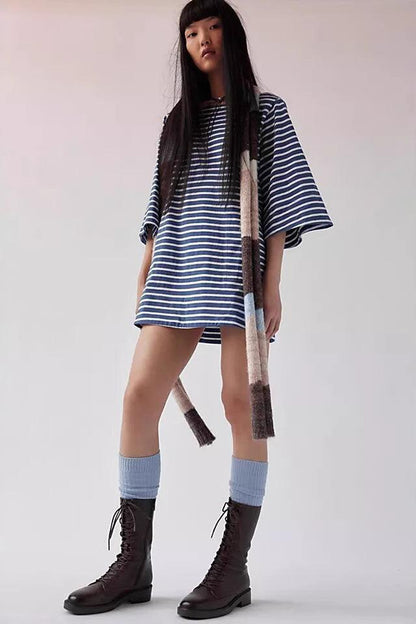 Kontrast Çizgili Forma