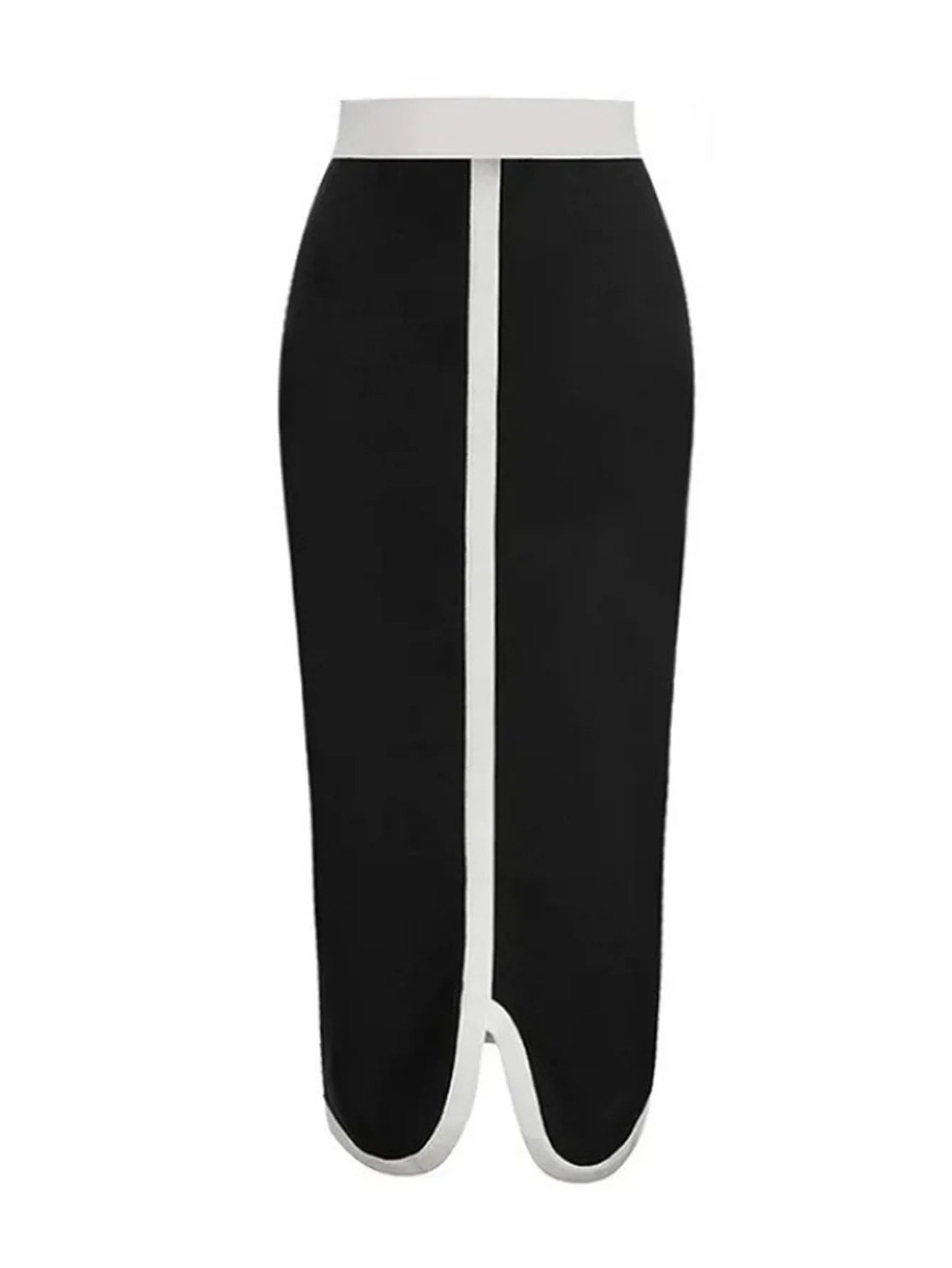 Şık Kontrast Fiyonklu Mayo İki Parça Takım