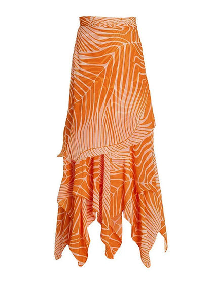 Zebra Baskılı Mayo İki Parçalı Takım