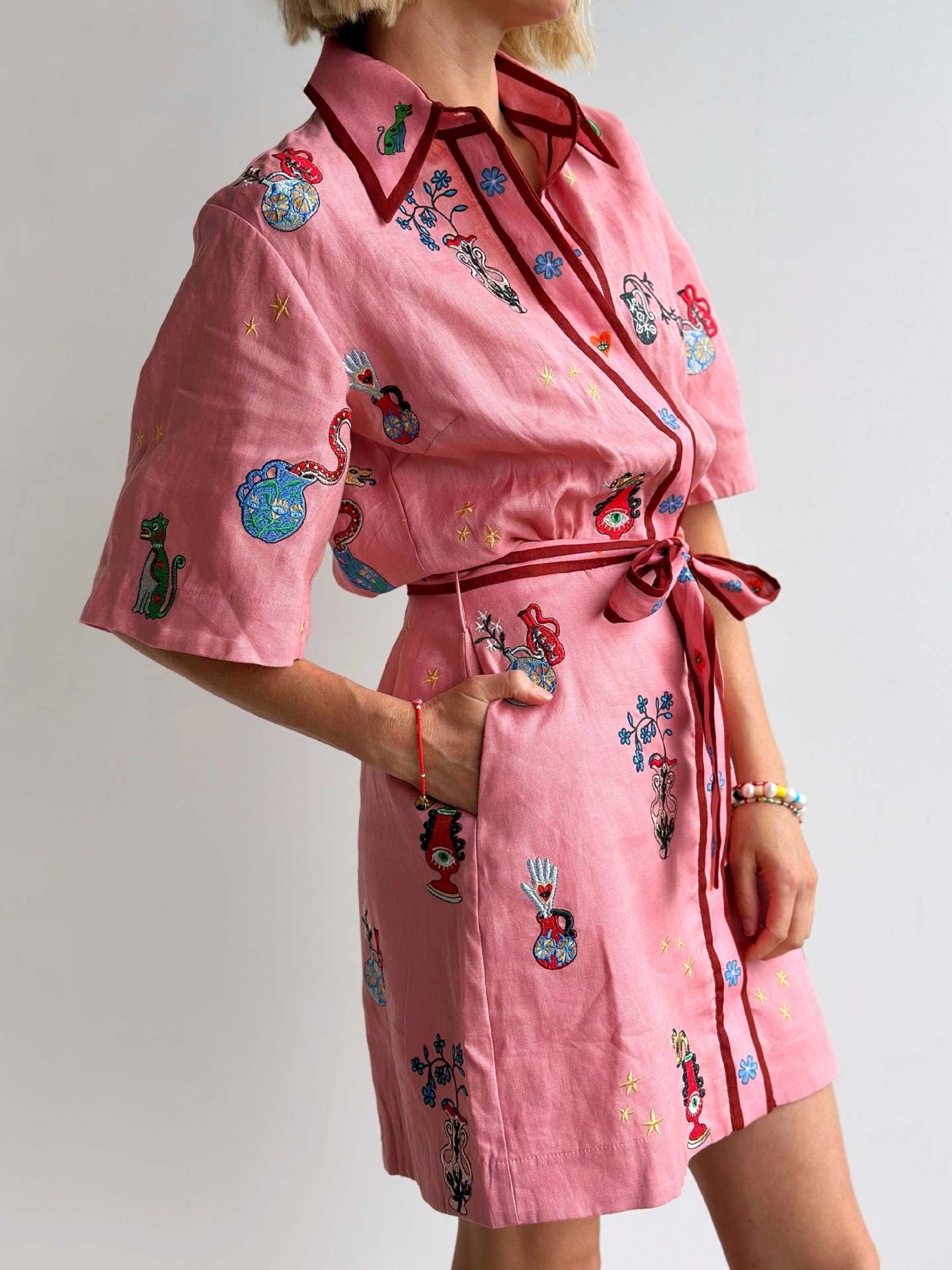 Günlük Moda Kardigan Elbise