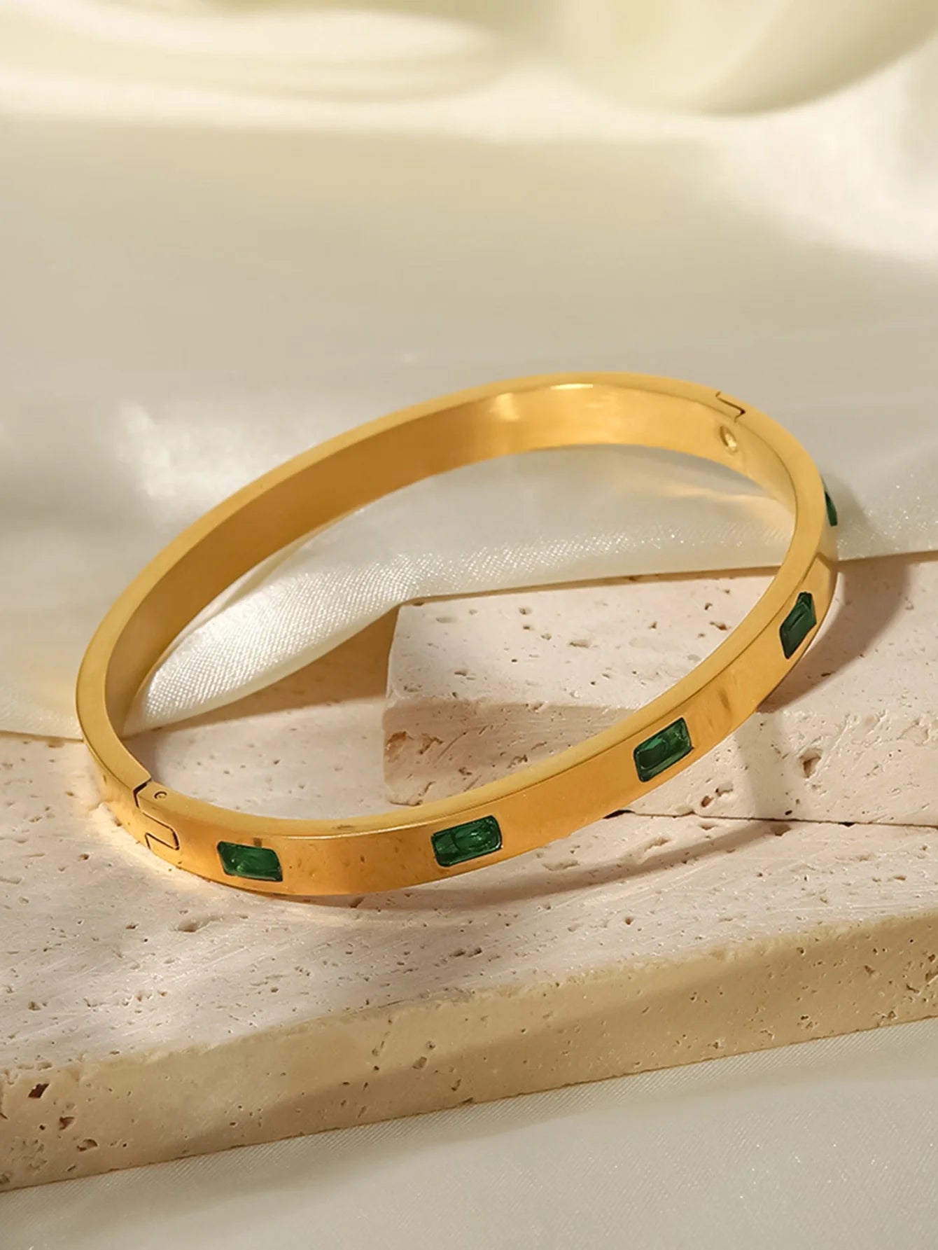 Antik Titanyum Çelik Bilezik