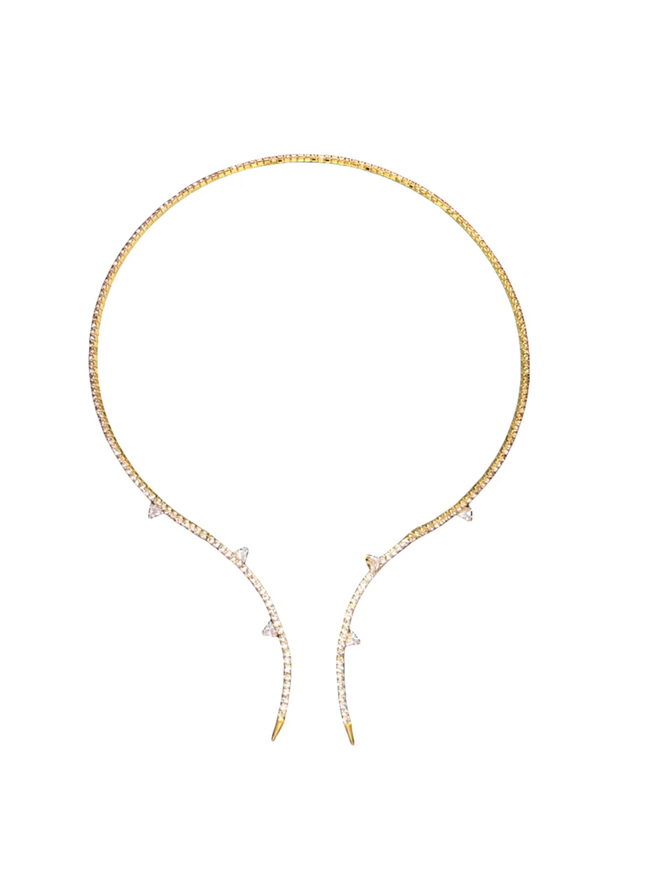 Basit Yapay Elmas Kolye