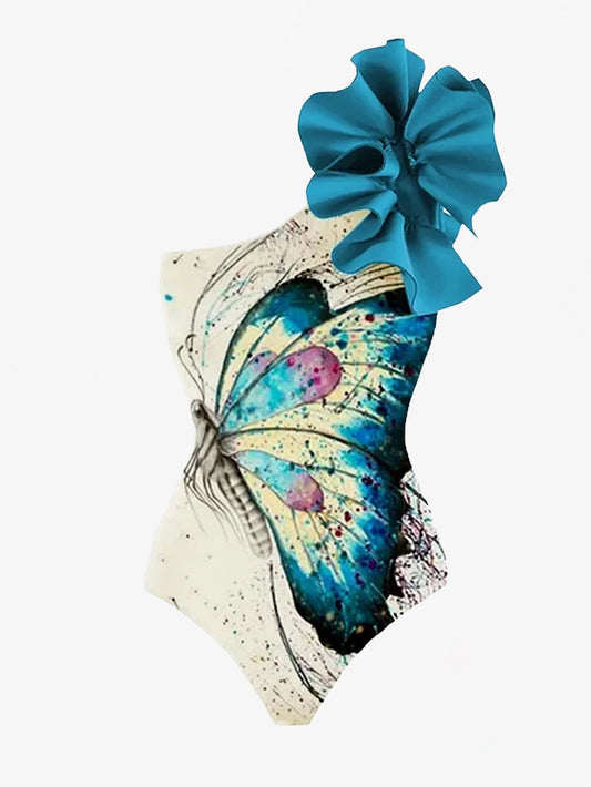 Büyüleyici Kelebek Vurgulu Mayo