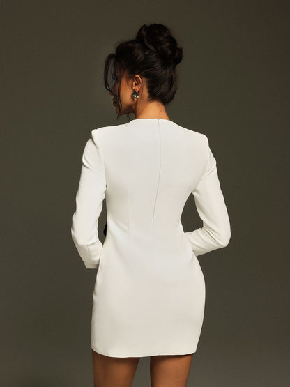 Atıcı Çiçekli Mini Elbise