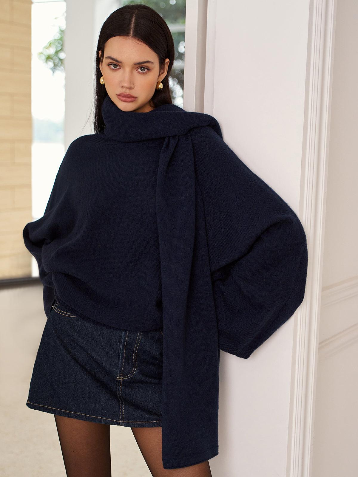 Düz Bol Kazak İle Atkı