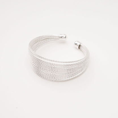 Angélique Çok Bantlı Açık Manşetli Bileklik