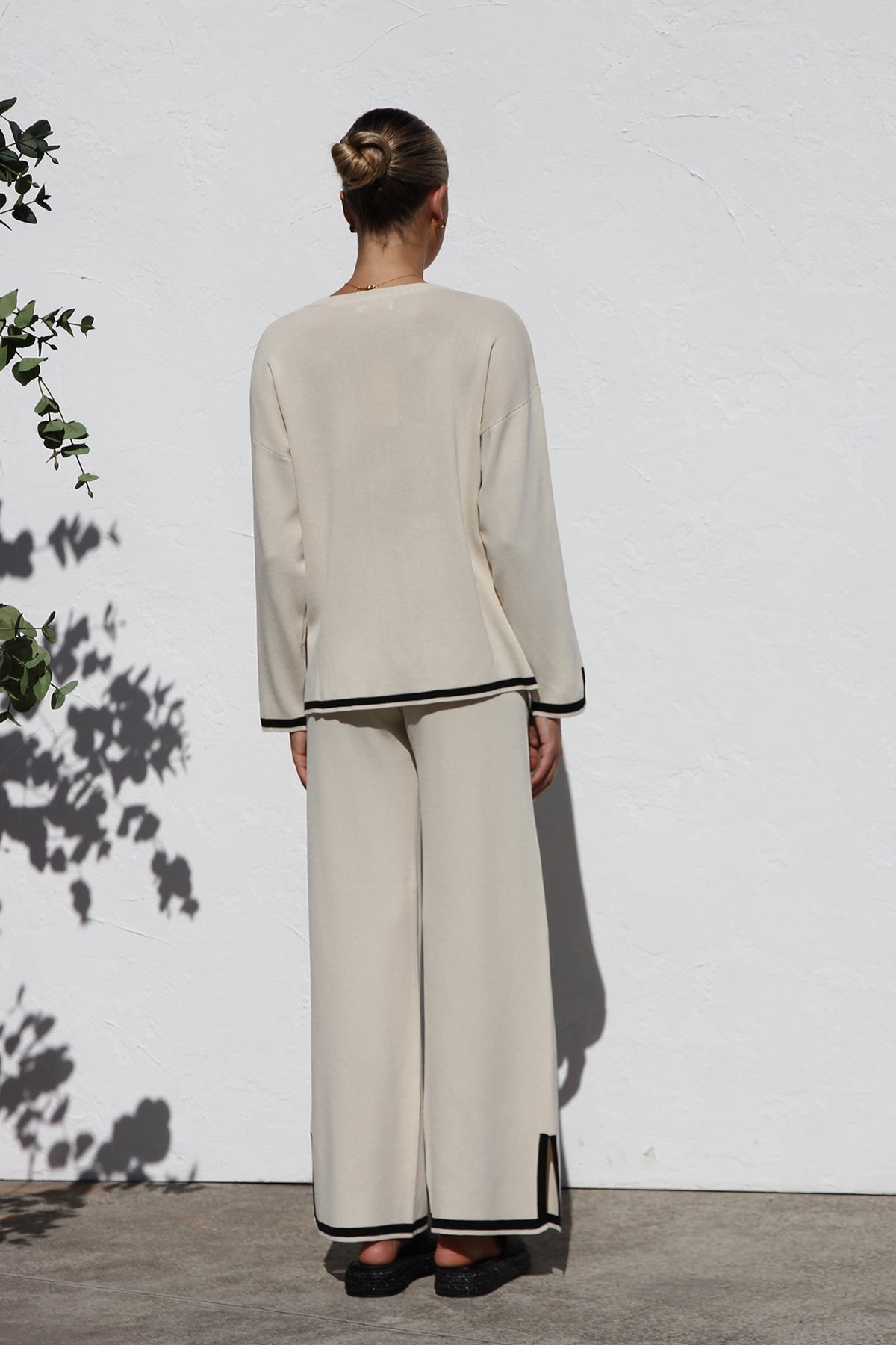 Yvonne Örgü Seti Krem