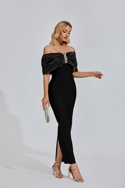 Cadence -Kristalli Uzun Elbise