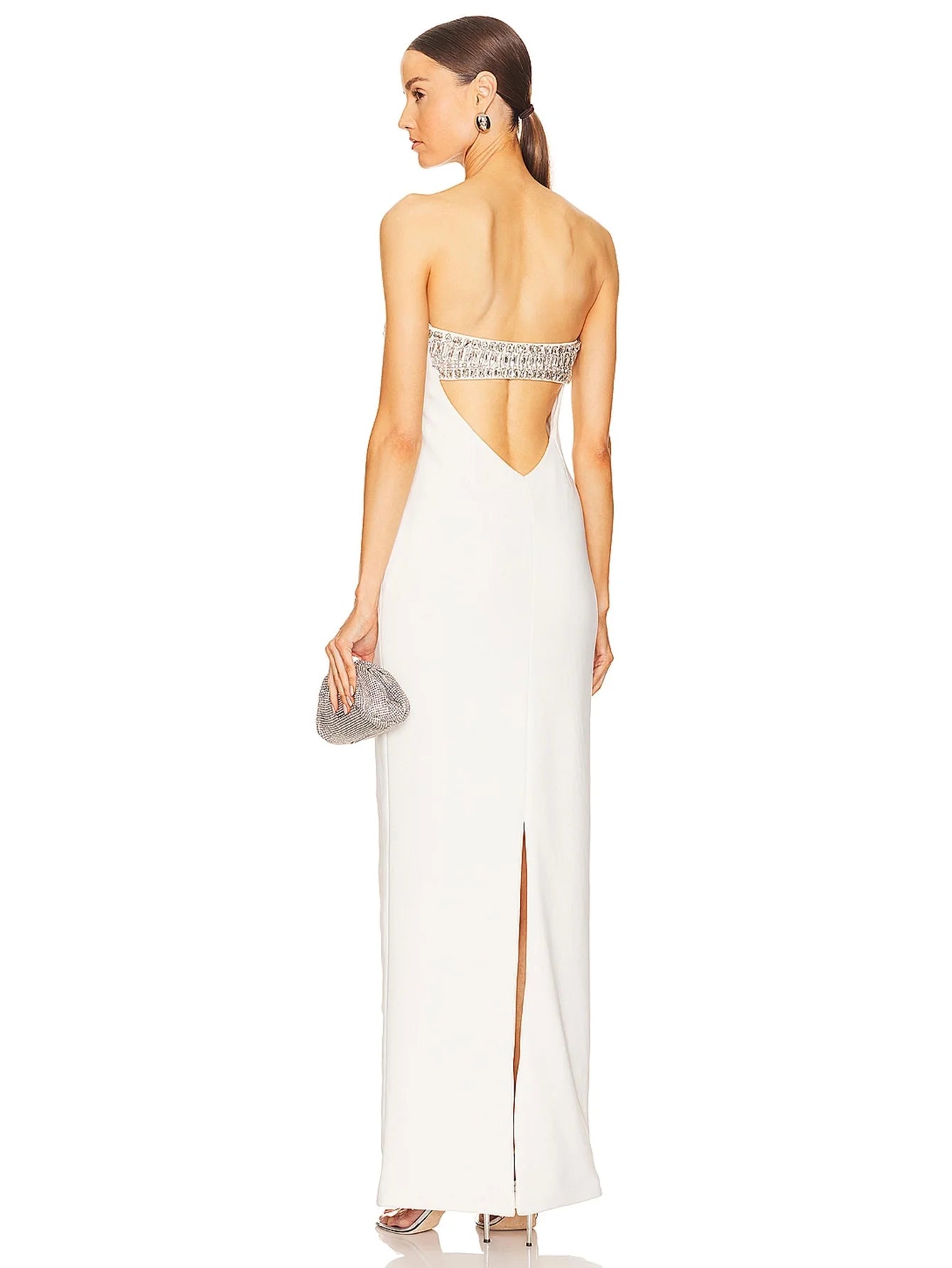 Boncuklu Kesik Abiye