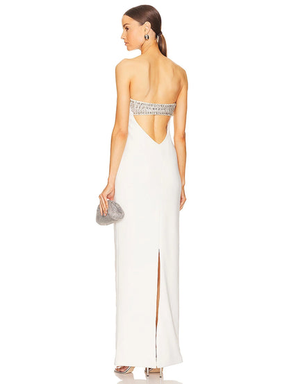 Boncuklu Kesik Abiye