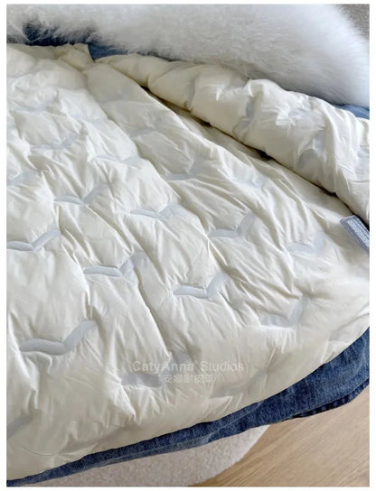 Kadın Suni Kürk İnce Denim Ceket