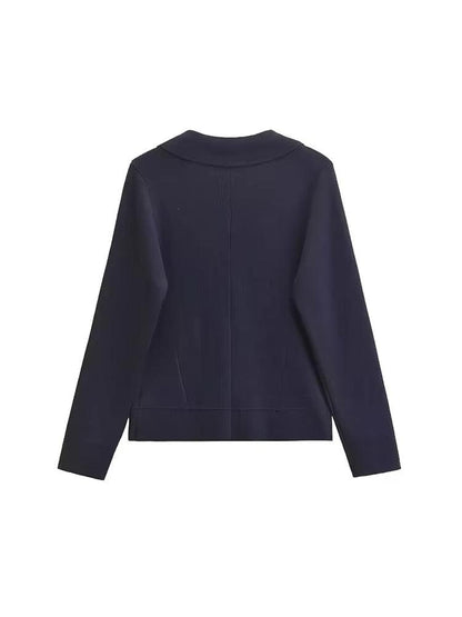 Leo -Metal Düğmeli Kazak