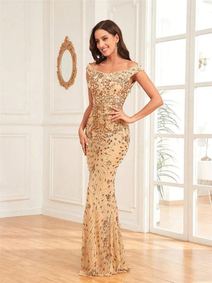 Goldbloom -Denizkızı Parti Balo Elbisesi